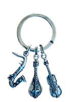 Keychain Gioie Gobbo in Silver PCAGMUSIC - PCAGMUSIC